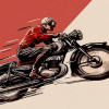 Antique Motorcycle Engines Paint By Numbers