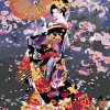 Japanese Women People Paint By Numbers