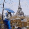 Paris Couple paint by numbers