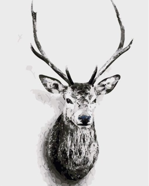 Deer Animals - DIY Paint By Numbers - Numeral Paint