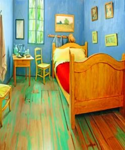 Van Gough Bed Room painnt by numbers