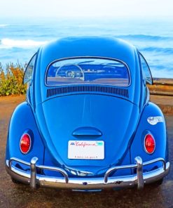 Volkswagen Beetle paint by numbers