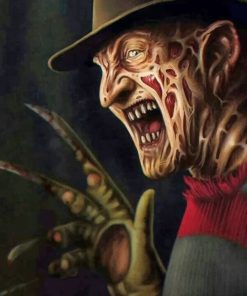 Freddy Krueger paint by numbers