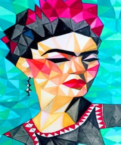 Frida Kahlo paint by numbers