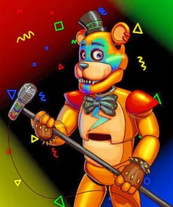 Five Nights At Freddy's paint by numbers