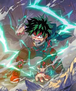 Mad Deku My Hero Academia Paint by numbers