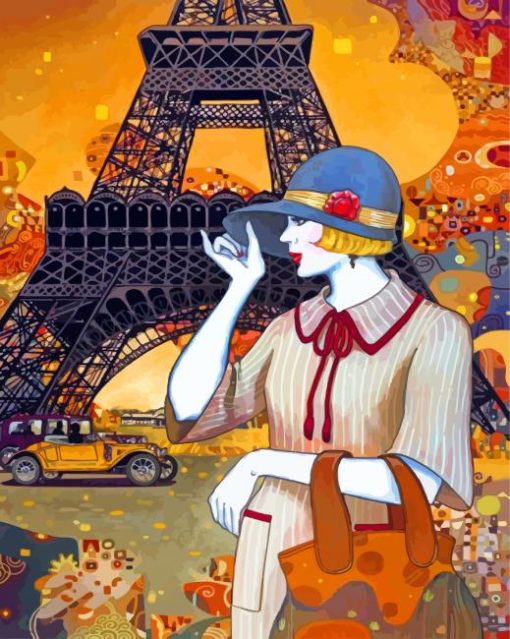 claasy-woman-in-paris-paint-by-numbers