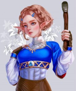 princess-zelda-paint-by-number