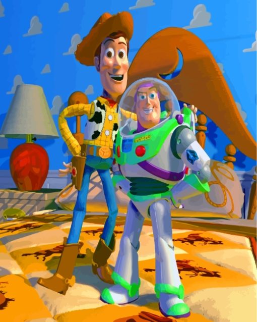 Toy Story Animation Paint by numbers