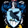 harry potter house crest ravenclaw-paint-by-numbers