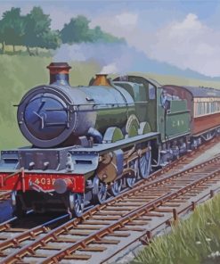 Flying Scotsman Paint by numbers