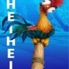 Hei Hei Moana Animation Paint by numbers