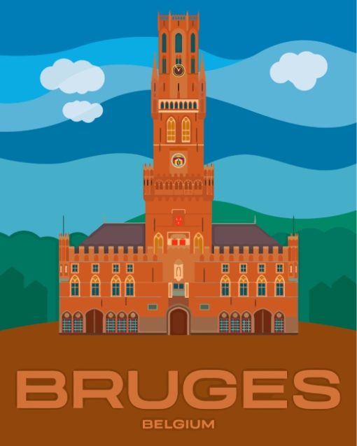 belfry-of-bruges-paint-by-numbers