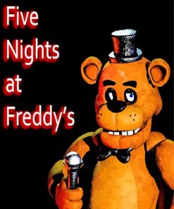 Five Nights At Freddys Game paint by number