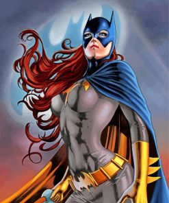 Batgirl Marvel Paint by numbers