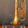 Vintage Tuba Art paint by numbers