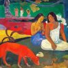 Arearea Gaugin paint by numbers