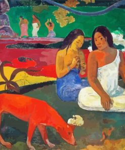 Arearea Gaugin paint by numbers