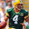 Brett Favre American Football Player paint by numbers