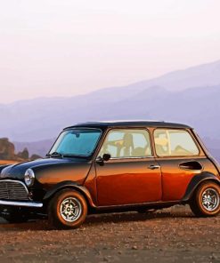 Classic Mini Cooper paint by numbers