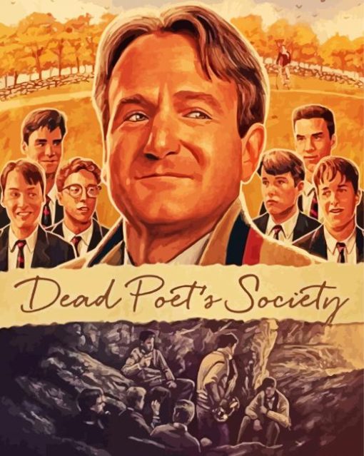 Dead Poets Society Poster Art paint by numbers