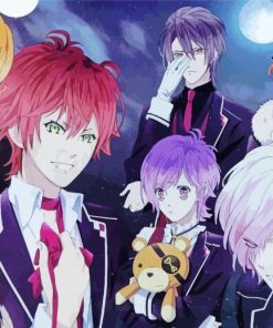 Diabolik Lovers Characters paint by numbers