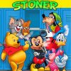 Disney Characters Stoners paint by numbers