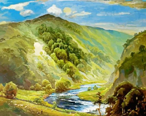 Dovedale Art paint by numbers