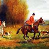 Fox Hunt Art paint by numbers