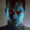 Grand Admiral Thrawn paint by numbers