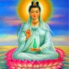 Kuan Yin Goddess paint by numbers