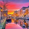 Leiden Netherland paint by numbers