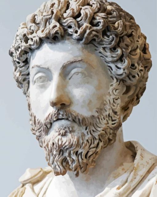 Marcus Aurelius paint by numbers