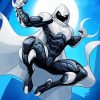 Marvel Moon Knight Hero paint by numbers