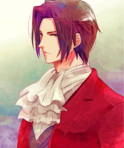 Mitsurugi Reiji Character Art paint by numbers