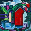 Montville By Oscar Bluemner paint by numbers