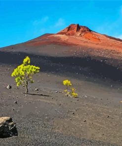 Mount Teide Tenerife paint by numbers