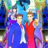 Phoenix Wright Ace Attorney Characters paint by numbers