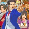 Phoenix Wright Ace Attorney Game Characters paint by numbers