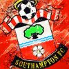 Southampton Fc Logo paint by numbers