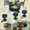 Still Life With Three Puppies By Gaugin paint by numbers