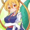 Tohru Kobayashi Anime paint by numbers