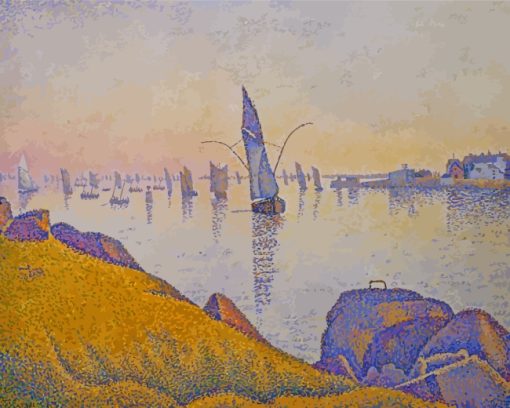 Allegro Maestoso By Paul Signac paint by numbers