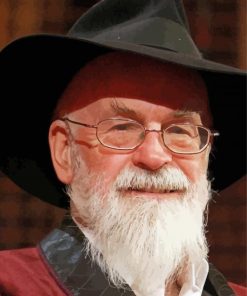 Author Pratchett Terry paint by numbers