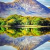 Croagh Patrick Reflection paint by numbers