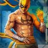 Powerful Iron Fist paint by numbers