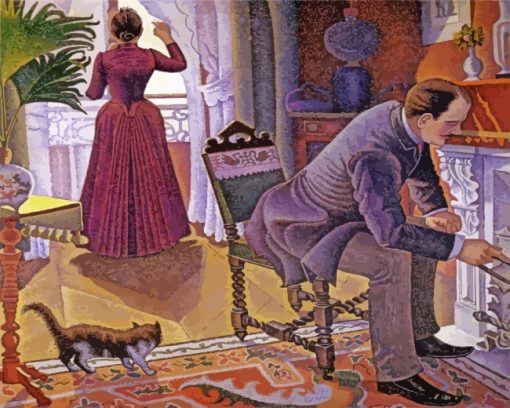 Sunday By Paul Signac paint by numbers