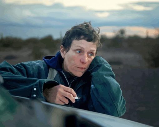 The Actress Frances Mcdormand paint by numbers