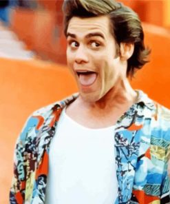 Ace Ventura Character paint by number