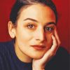 Actress Jenny Slate paint by number